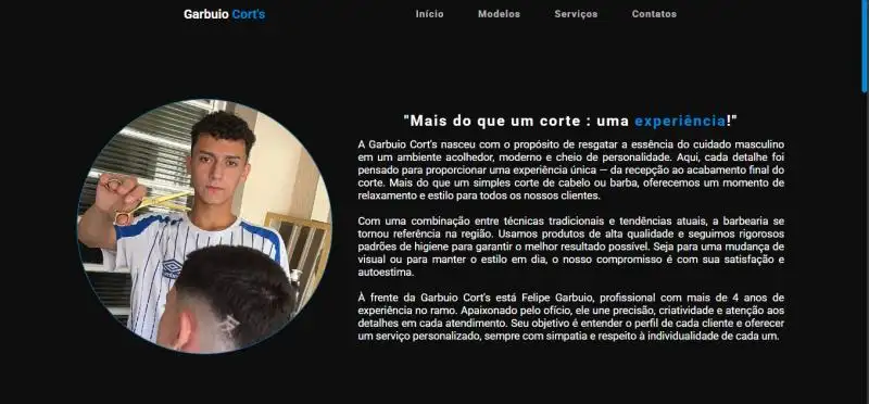 Projeto Garbuio Cortes - screenshot